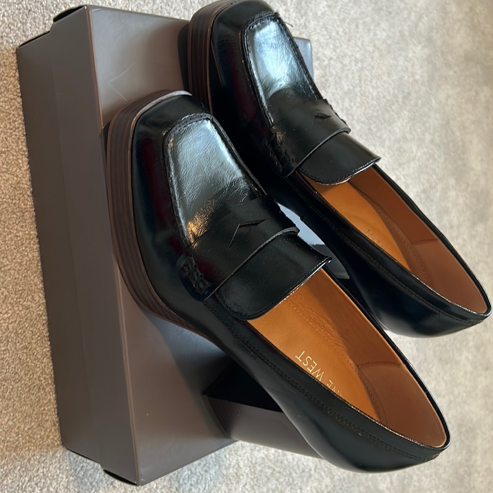 Beautiful platform, Nine West heels.